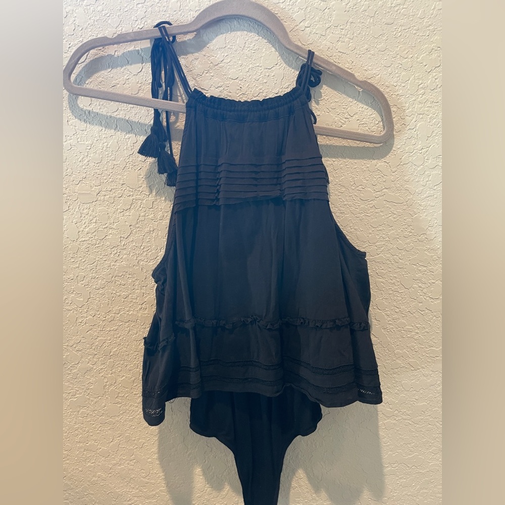 Free People black tank bodysuit